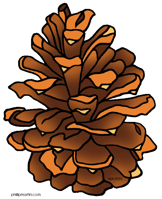 clip art pine cone - Pine Cone Clip Art