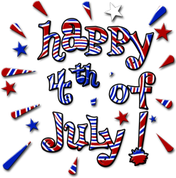 Clip Art 4th July American Independence Day Design Stock Clip Art