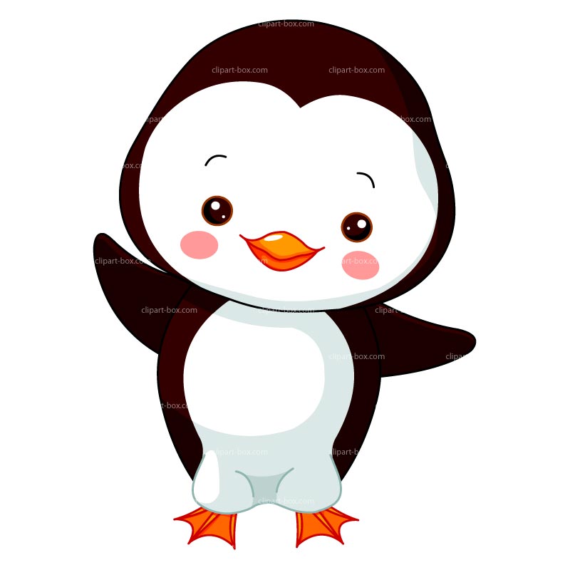Clip art and Cute penguins .