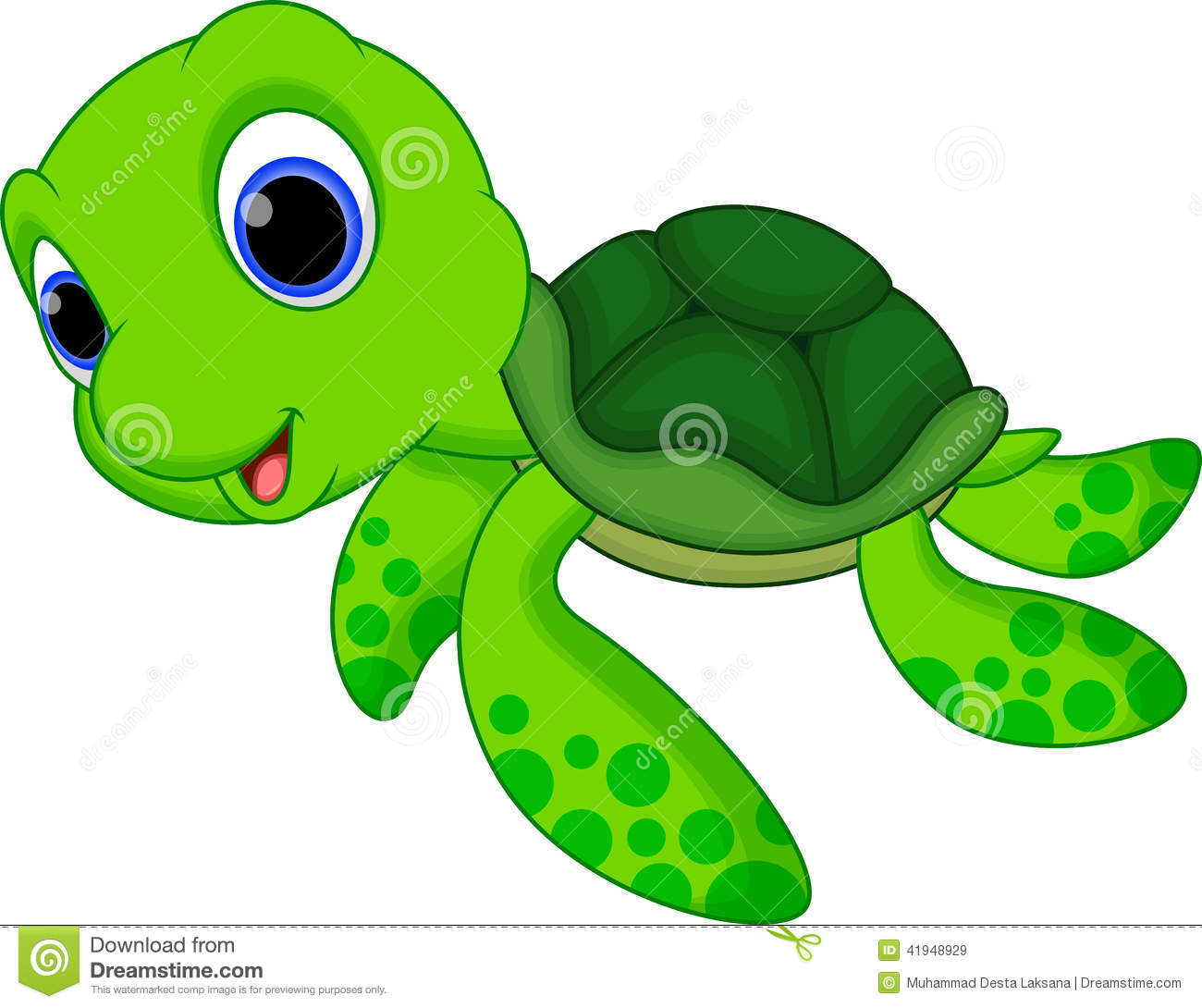 Clip Art Baby Sea Turtle Cute Turtle Cartoon Royalty