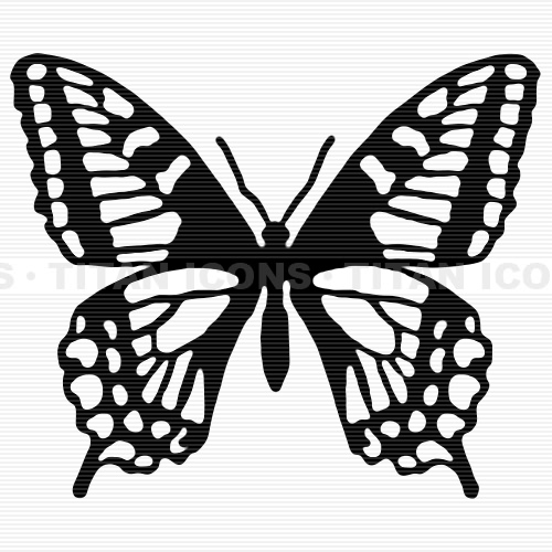 Clip Art Butterflies - Clip On Butterflies