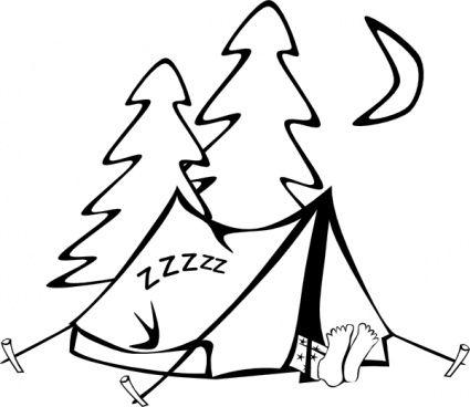 camper clipart | Camping Clip