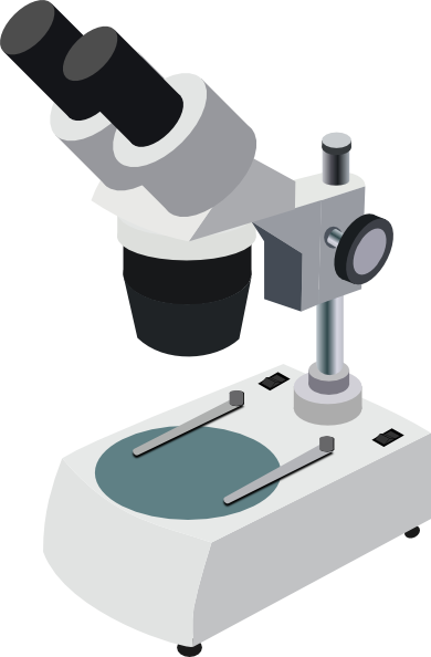Clip Art Cartoon Microscope - Microscope Clip Art