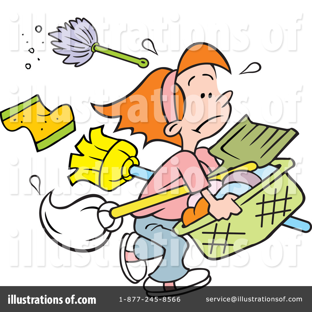Clip Art Chores Clipart chores clipart 1215428 illustration by johnny sajem royalty free rf sajem