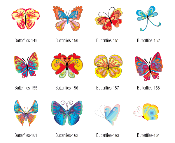 Clip Art Clip Art Images Free vector clip art free download clipartall  butterfly clipart