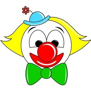 Clip art clown clipart