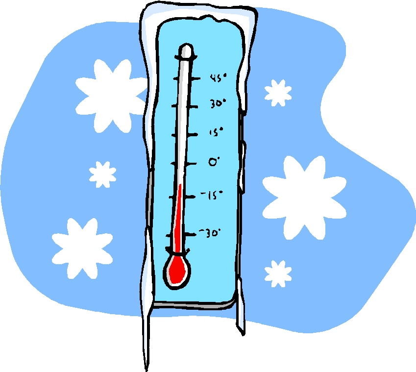 Being Cold Clipart #1