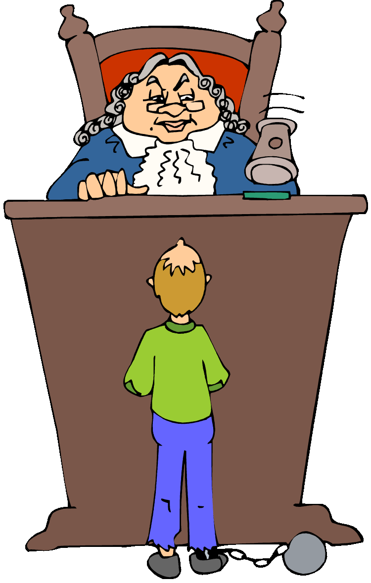 Legal Trial Clipart #1