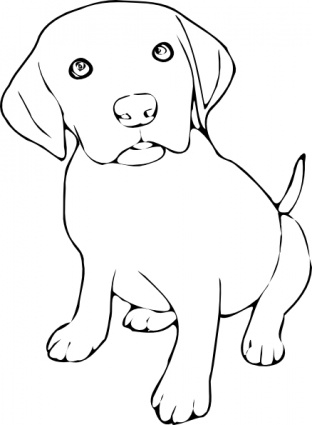Clip Art Dog Clipart Black And White free dog clipart black and white clipartsgram com download