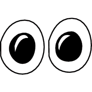 Clip art eyes 1 new hd . - Googly Eyes Clip Art