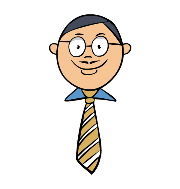 clip art fathers day tie face .