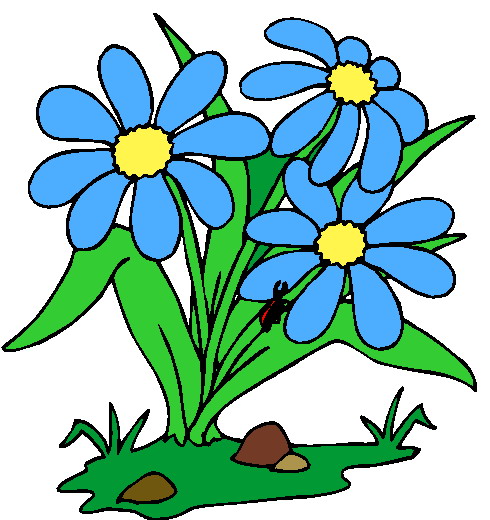 ... Clip Art Flowers Graphics - Clipart Of Flowers