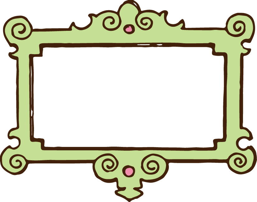 Simple frame border clipart -