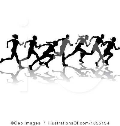 Clip art free, Running and . - Running Clipart Free