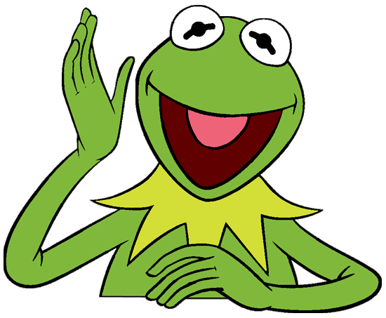 Clip Art Galore; Kermit . - Kermit The Frog Clipart