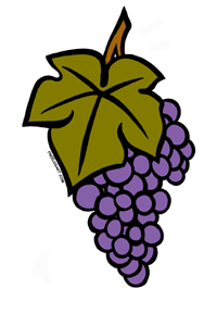Clip Art Grapes Grapes Of The Vine Clipart