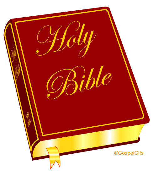 An orange bible clipart .