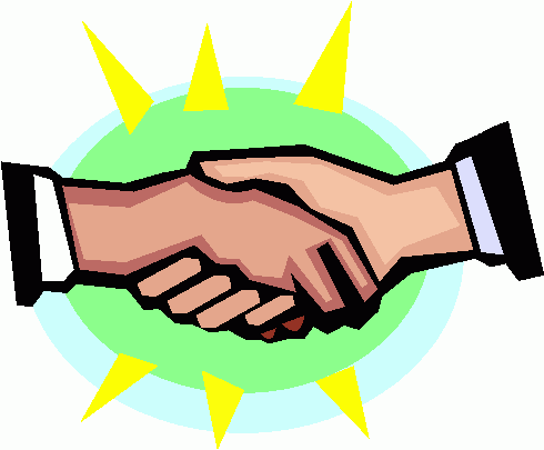 Clip Art Handshake - Clipart Handshake