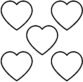 Clip Art Heart Black And Whit - Heart Clip Art Black And White
