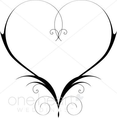 Wedding Heart Clip Art | Clip