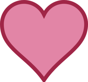 Dark Pink heart