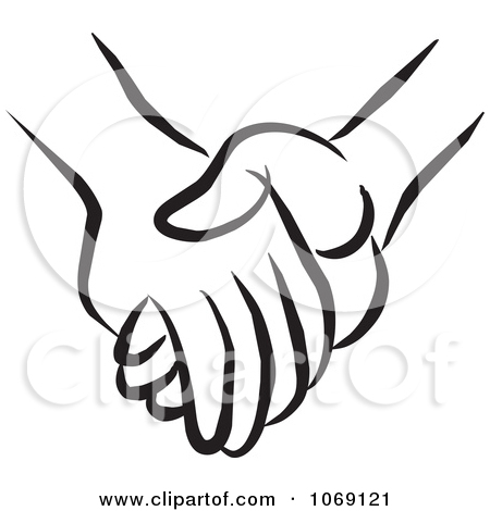 Clip Art Holding Hands Backwards Clipart