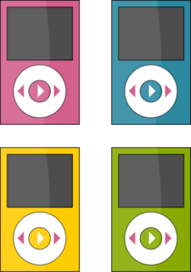 Ipod Clipart Black And White 