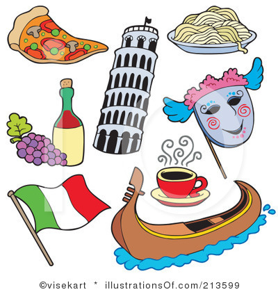 Clip Art Italian Ingredients .