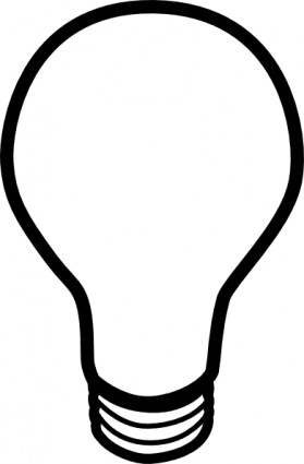 Clip art light bulb free vect - Clip Art Light Bulb
