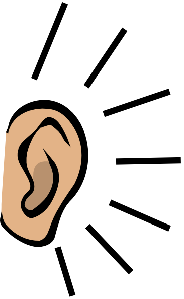 Clip Art Listening Ears Ear
