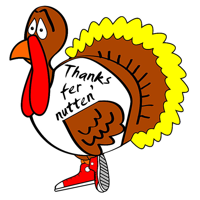 Happy Thanksgiving Turkey Cli
