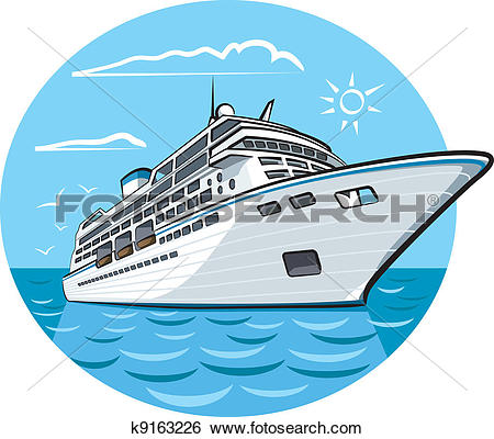 Clip Art. luxury cruise ship - Free Cruise Ship Clip Art