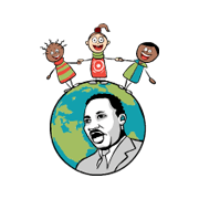 Clip Art Martin Luther King Day Globe Kids Martin Luther King