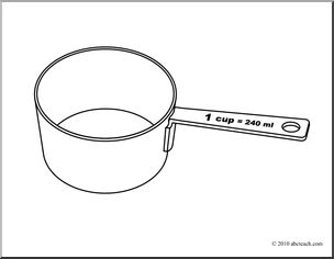Measuring Cup Clip Art - Clip