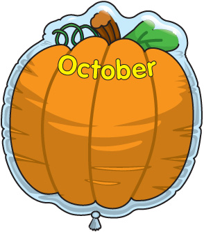 Clip art october clipart imag - October Birthday Clipart