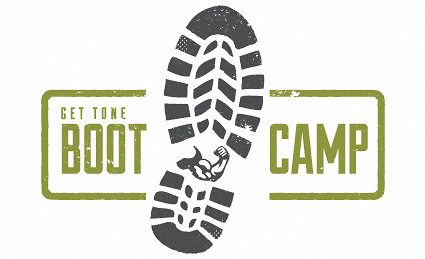 Clip Art of a Boot Camp - Boot Camp Clip Art