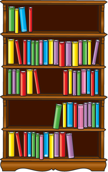 Clip Art Of Bo Bookshelves