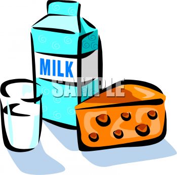 Clip Art of Dairy Products . - Dairy Clipart