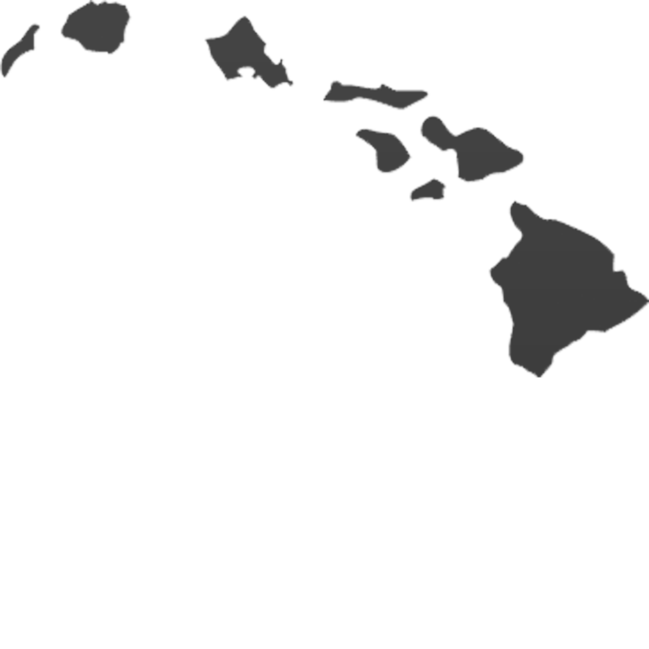 Clip Art of Hawaiian Islands