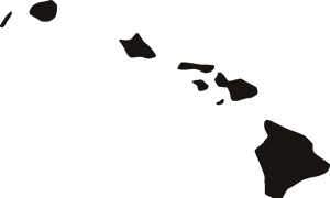 Clip Art of Hawaiian Islands