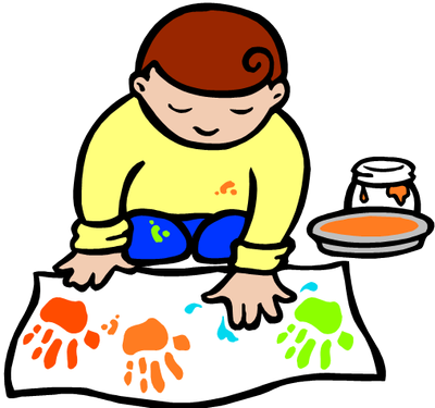 Clip Art Of Kids Crafts