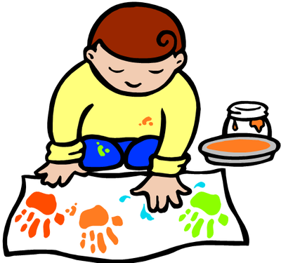 Clip Art Of Kids Crafts - Craft Clip Art