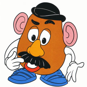 Clip art of Mr. Potato Head