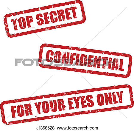 Clip Art of top secret stamp  - Top Secret Clip Art