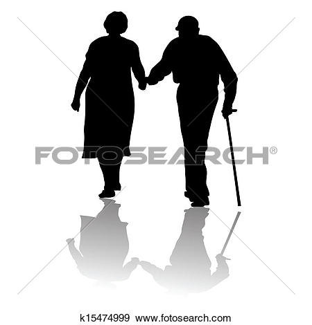 Clip Art. old people