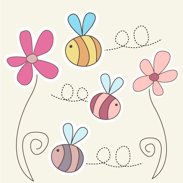 ... Cute Flowers Clipart in C