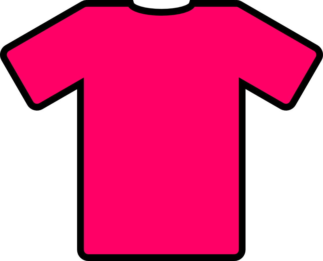 Clip Art Pink T Shirt