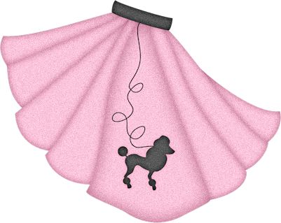 Clip Art Poodle Skirt
