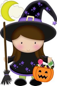 Clip Art Potential On Pintere - Cute Witch Clipart