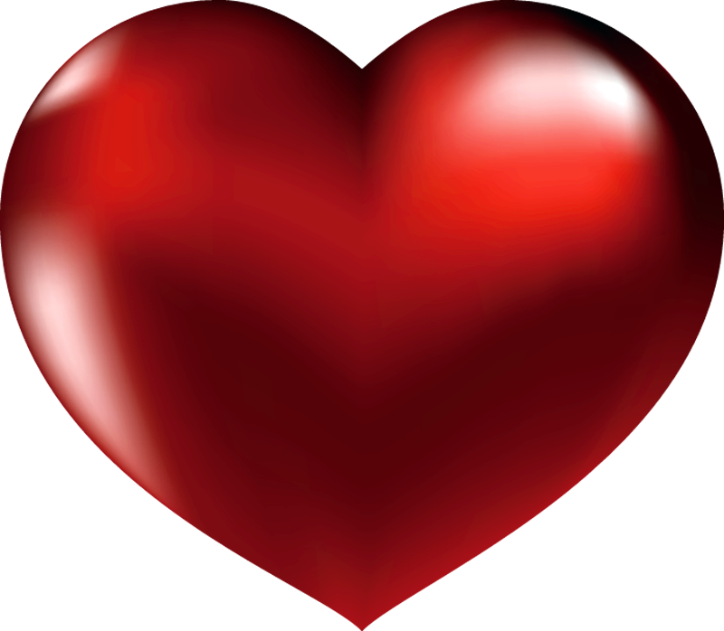 Hearts heart clip art black a